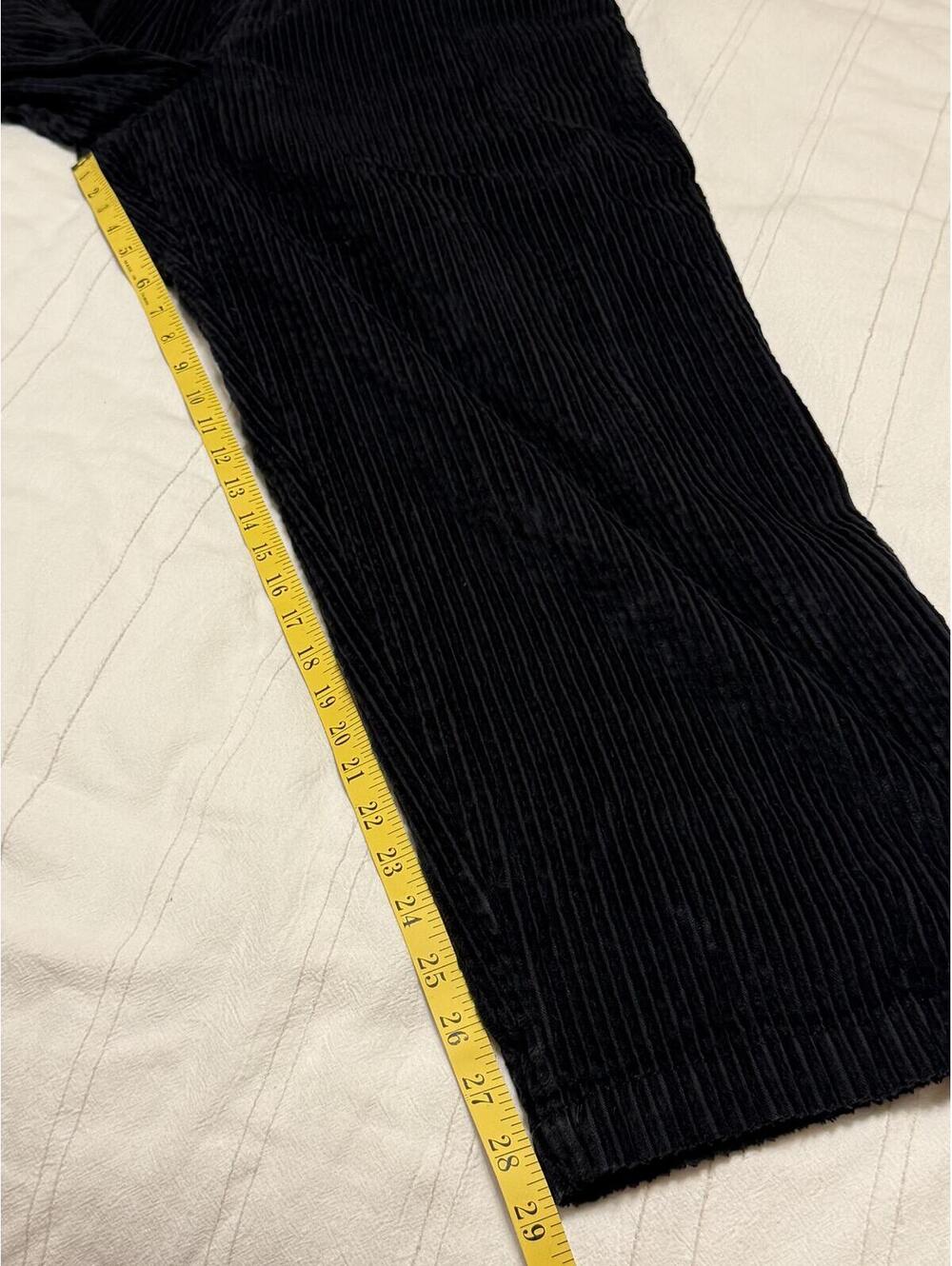 Urban Outfitters Wide Leg Corduroy Pants | Size Medium | Black - Picture 5 of 5